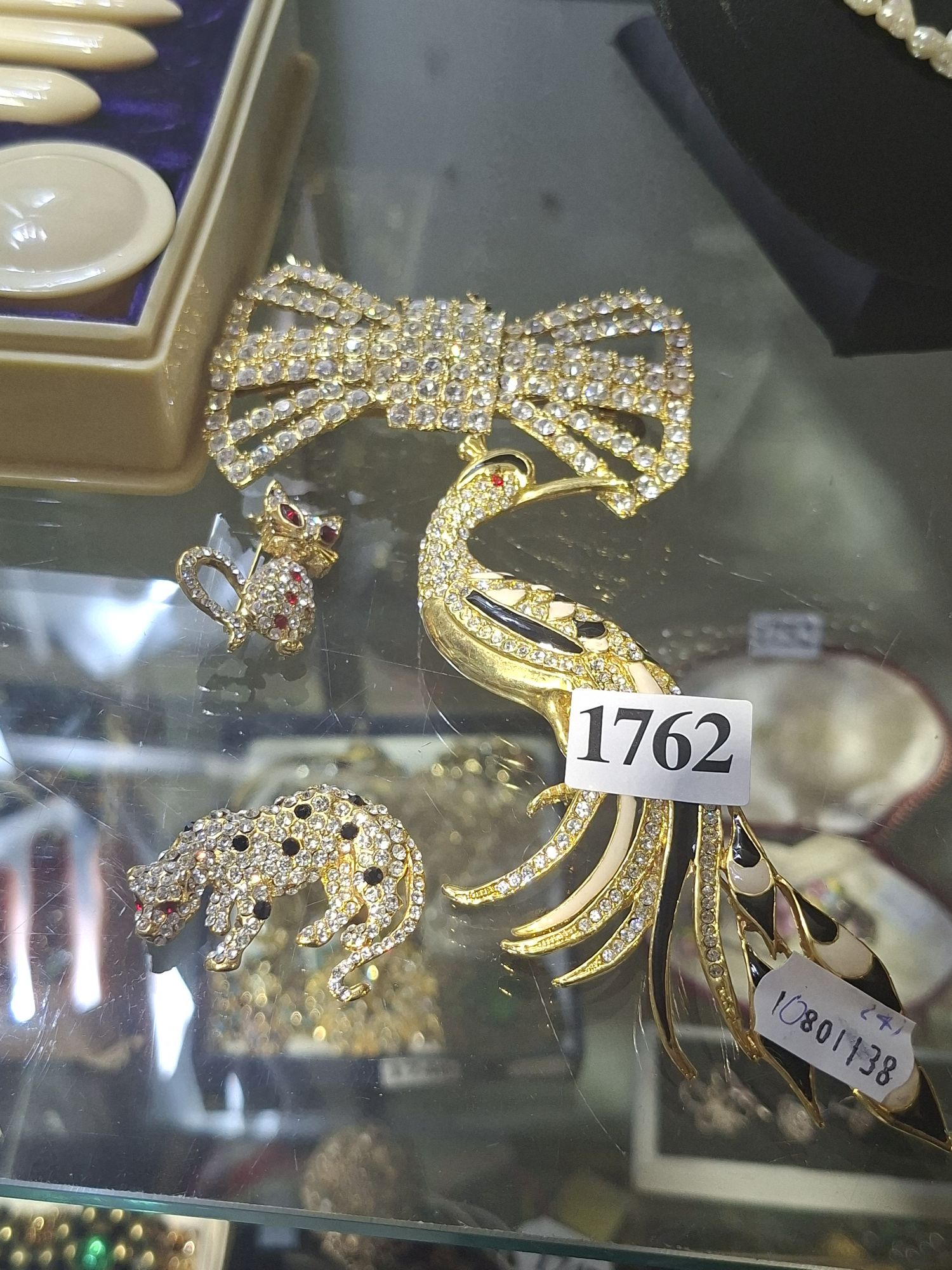 Costume Jewellery Diamonte Set