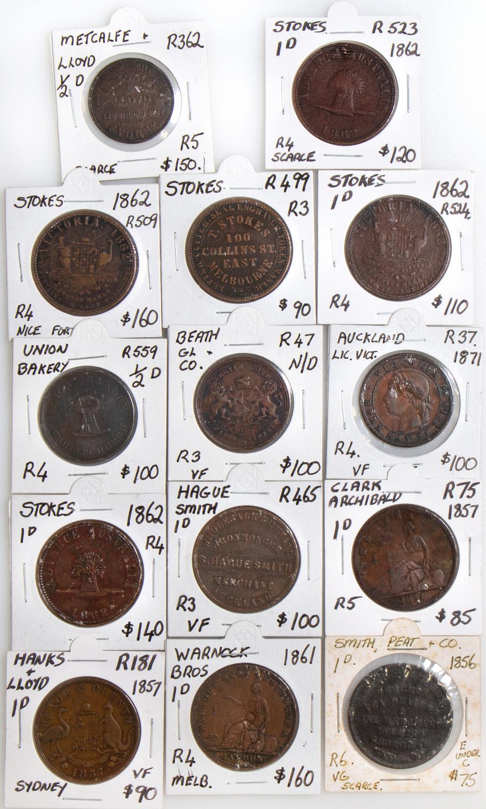 Accumulation, 1856 - 1871, VG - gVF