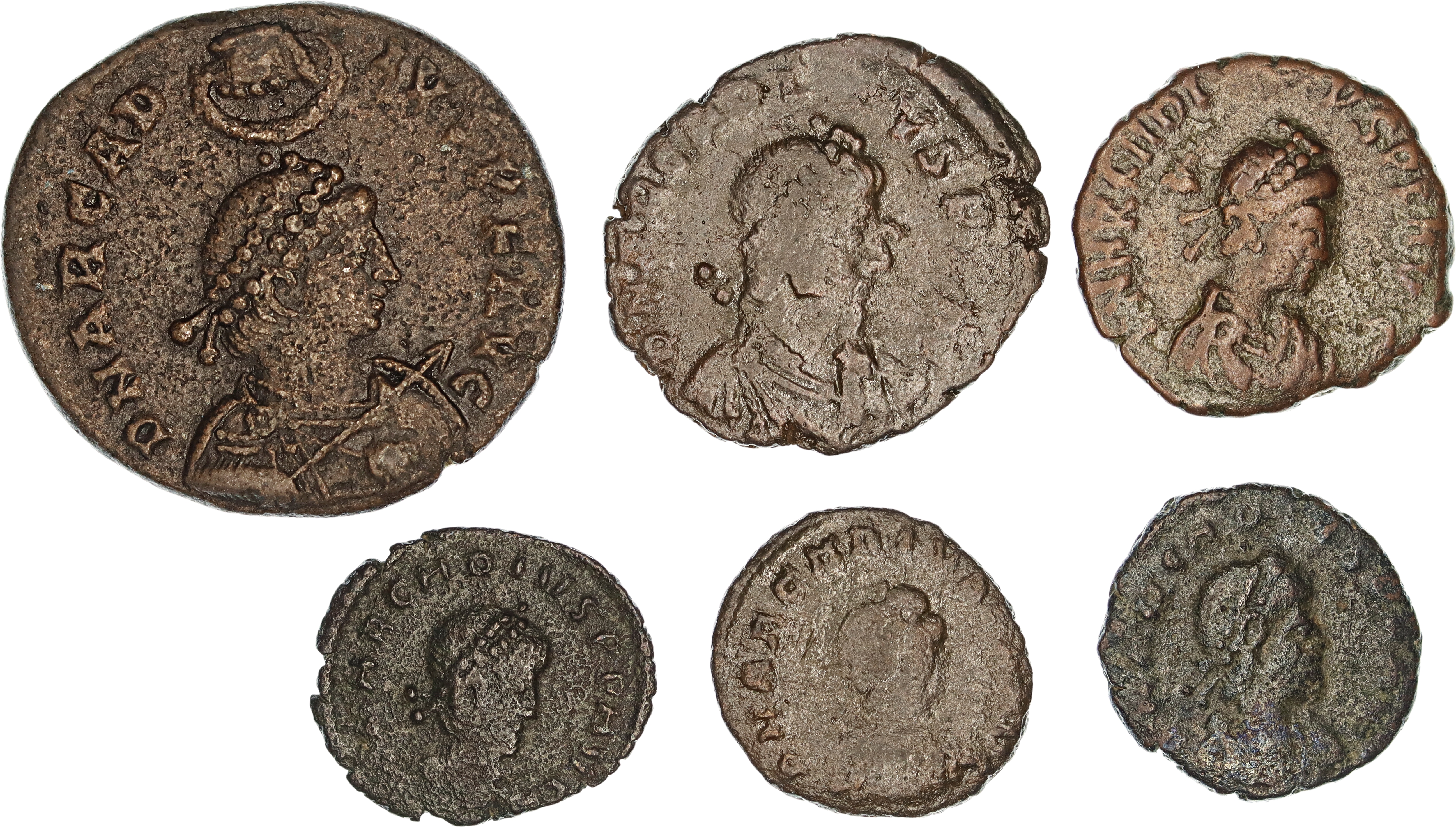 Roman Empire, Arcadius, Æ, 383-408 AD, nF-nVF