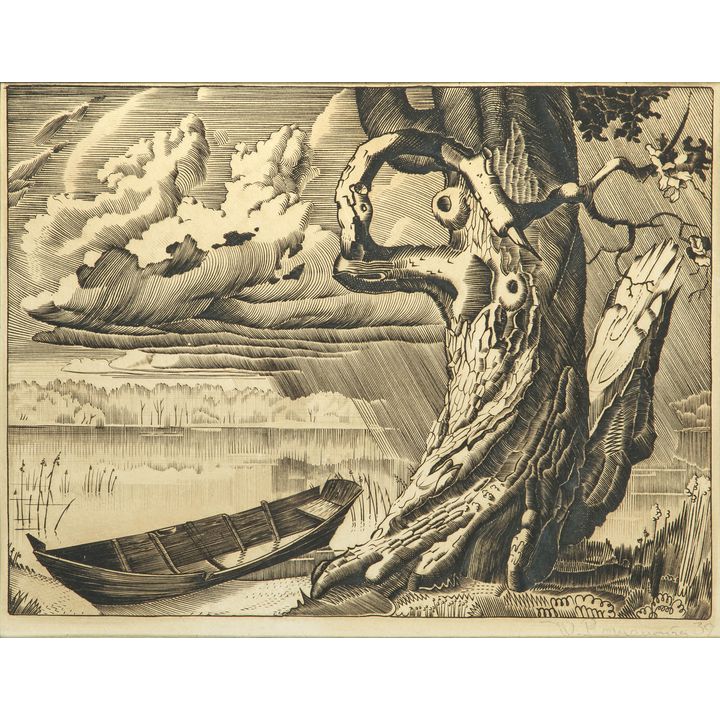 Walenty Romanowicz | Łódka, 1939 r.