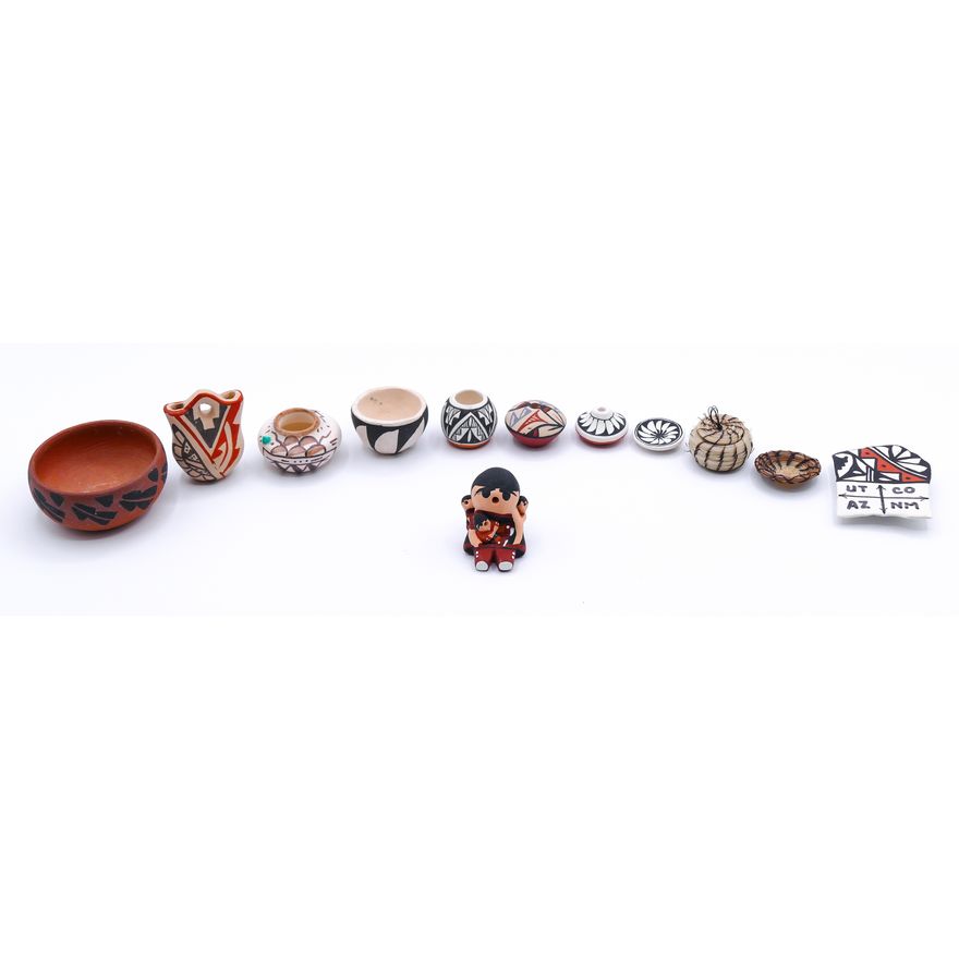 Box Southwest Native Ceramic Miniatures