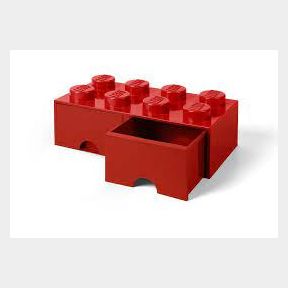 LEGO Brick Drawer 8 Knob (50cm) - Red | AS 51664/950 B1 (S4)