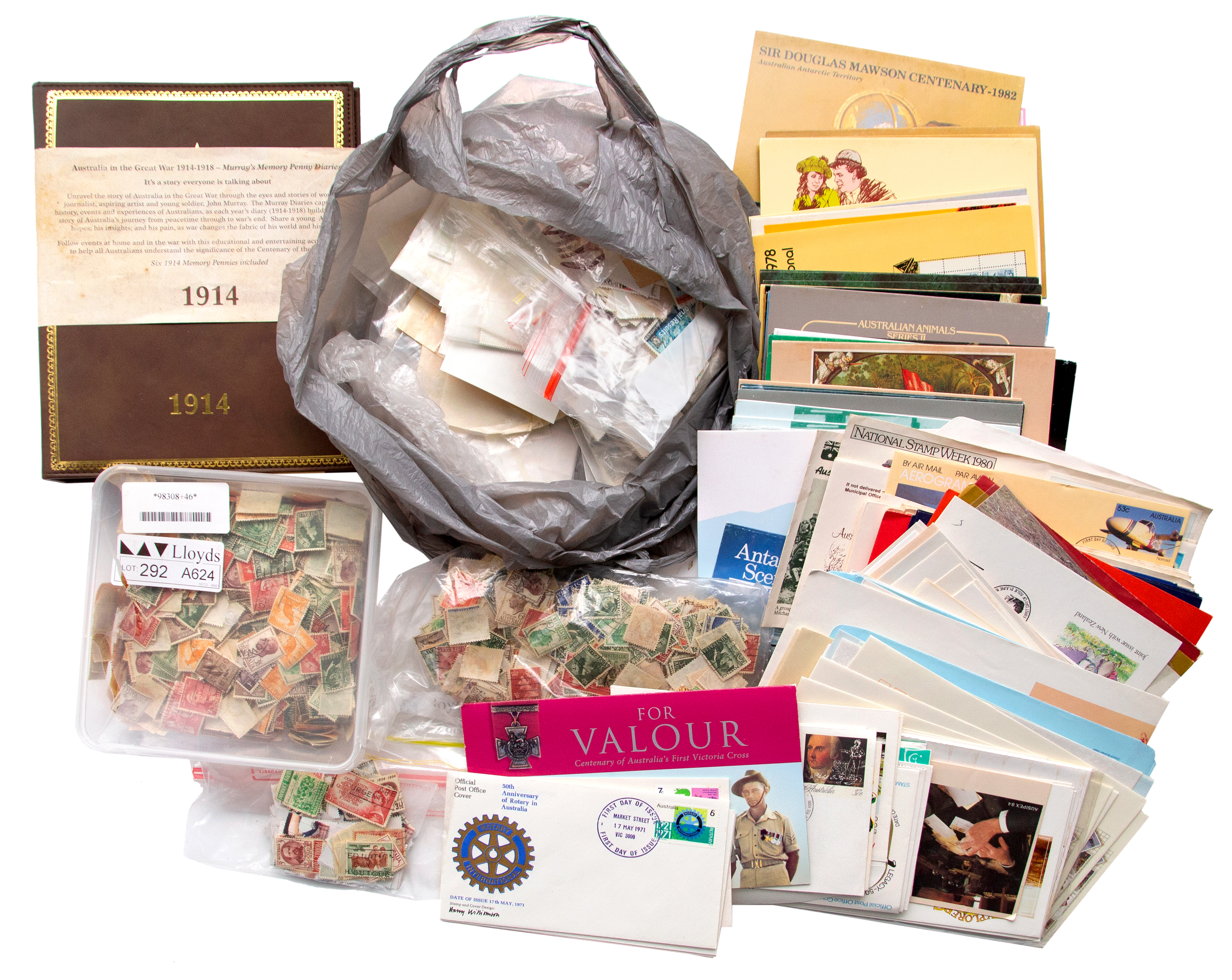 Accumulation, Used Stamps & First Day Covers,
