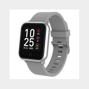 Volkano Smart Watch for Fitness with Heart Rate Monitor Silver Serene|DEFECTIVE