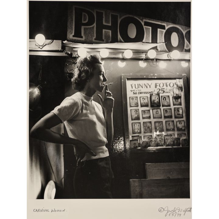 Jack Welpott ''Carnival Women'' Silver Gelatin Print