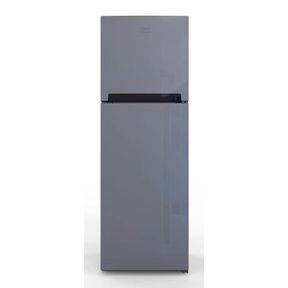 Defy-Dad239-Fridge-Top Mount Freezer-Satin Metallic - Bottom Door Dented