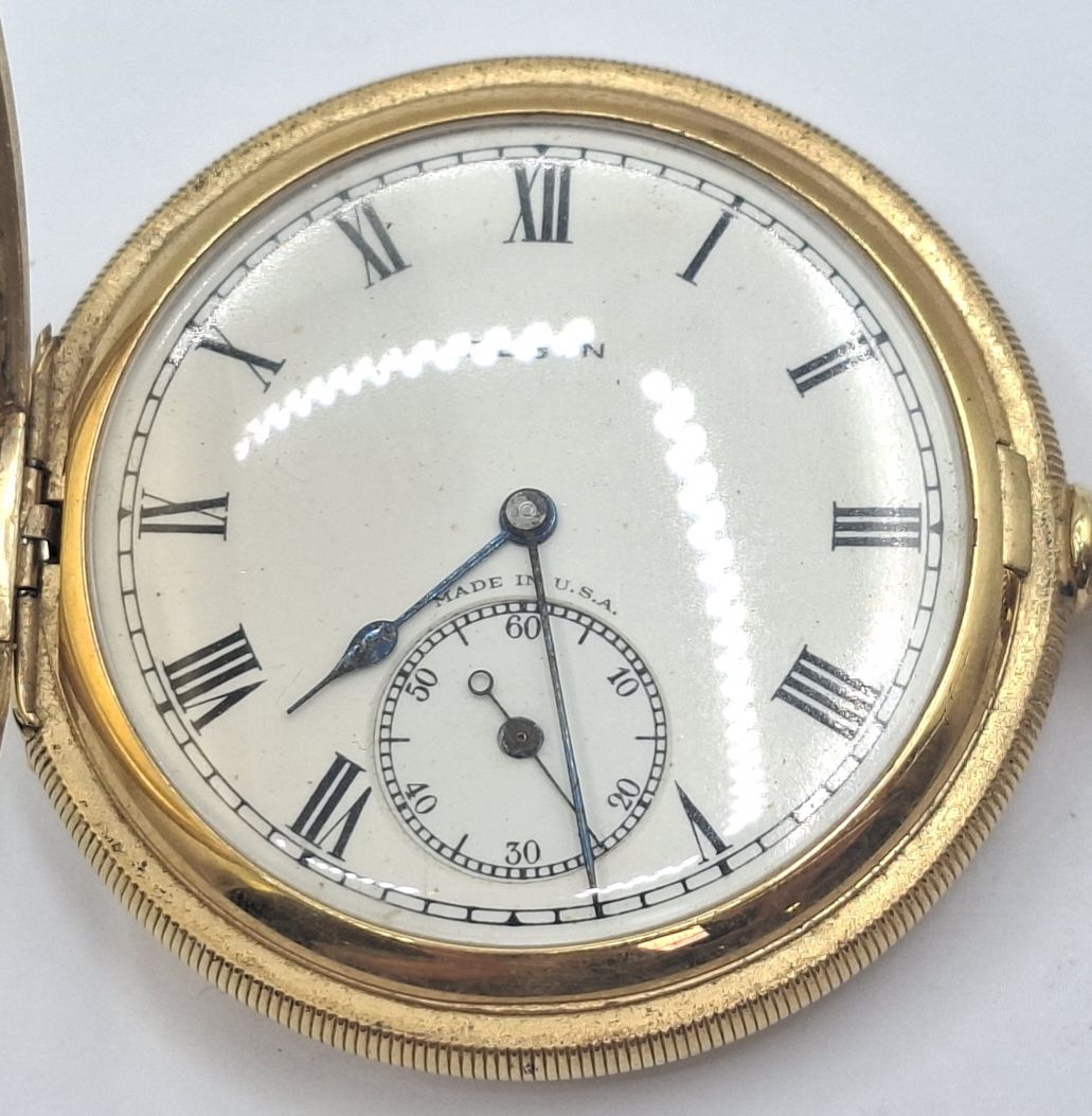 ELGIN FULL HUNTER POCKET WATCH