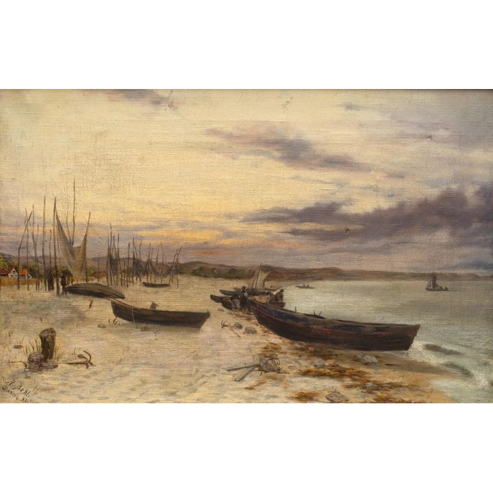 Reinhold Bahl | Zatoka Gdańska, 1893 r.