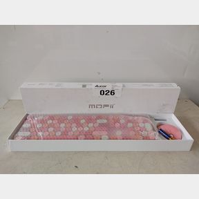 KB-001-PI KEYBOARD MOUSE SET-PINK(KB-001-PI) - IMIX HOME
