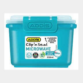 Addis - Clip n Seal Microwave 530ml --51744/2399- Bar 6001246854604