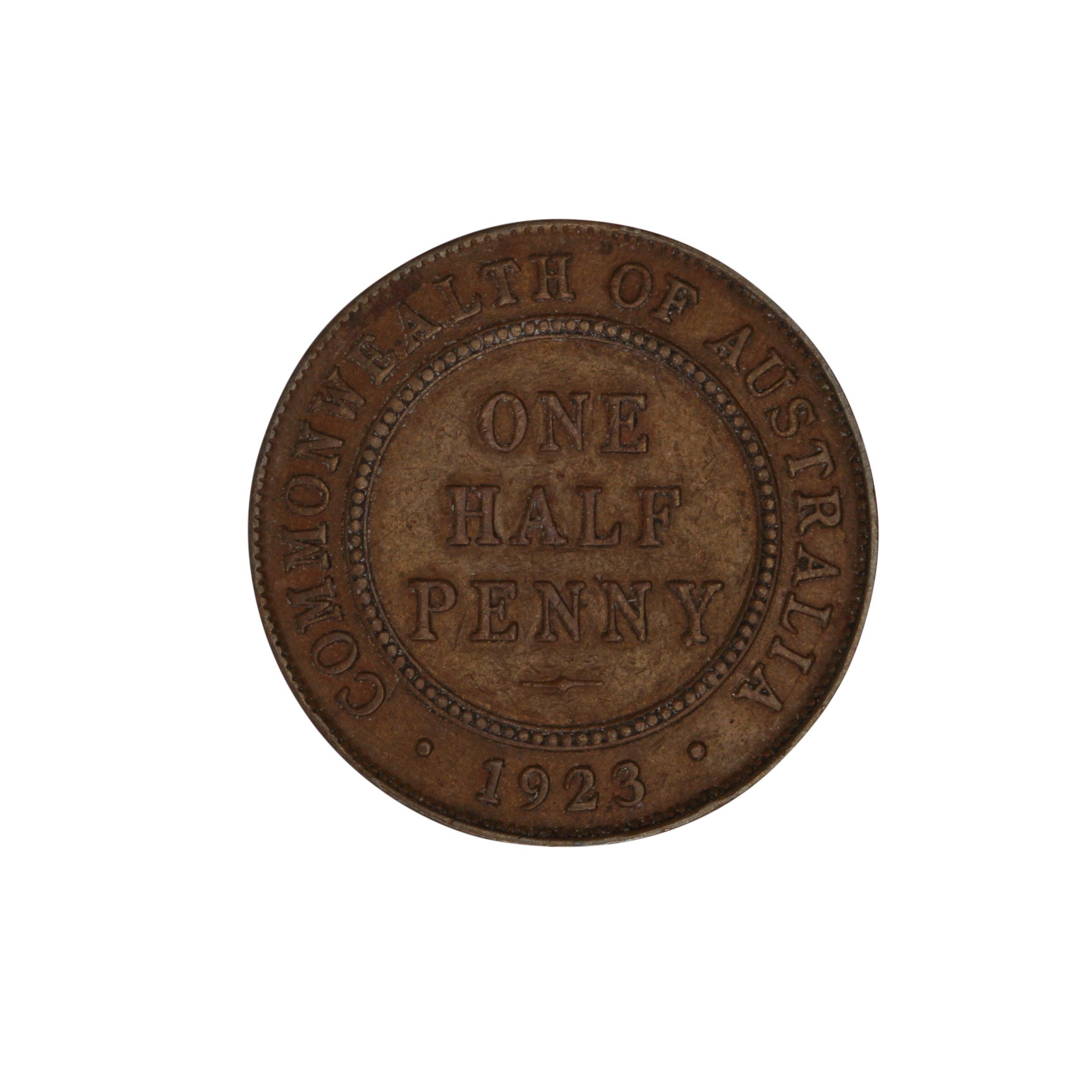 George V, Halfpenny, 1923, VF