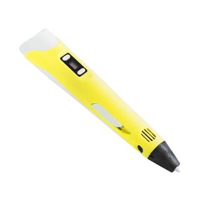 3D Printing Pen PLUS 10 Rolls of PLA Pen Filament (1xPen 10xFilaments) Yellow | NO FILAMENT