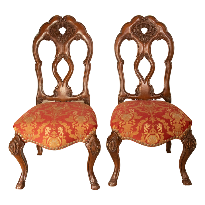 Par de sillas estilo Chippendale