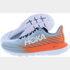 HOKA ONE ONE MEN'S M MACH 5 SNEAKER COLOR - BLACK/CASTLEROCK - US 11.5