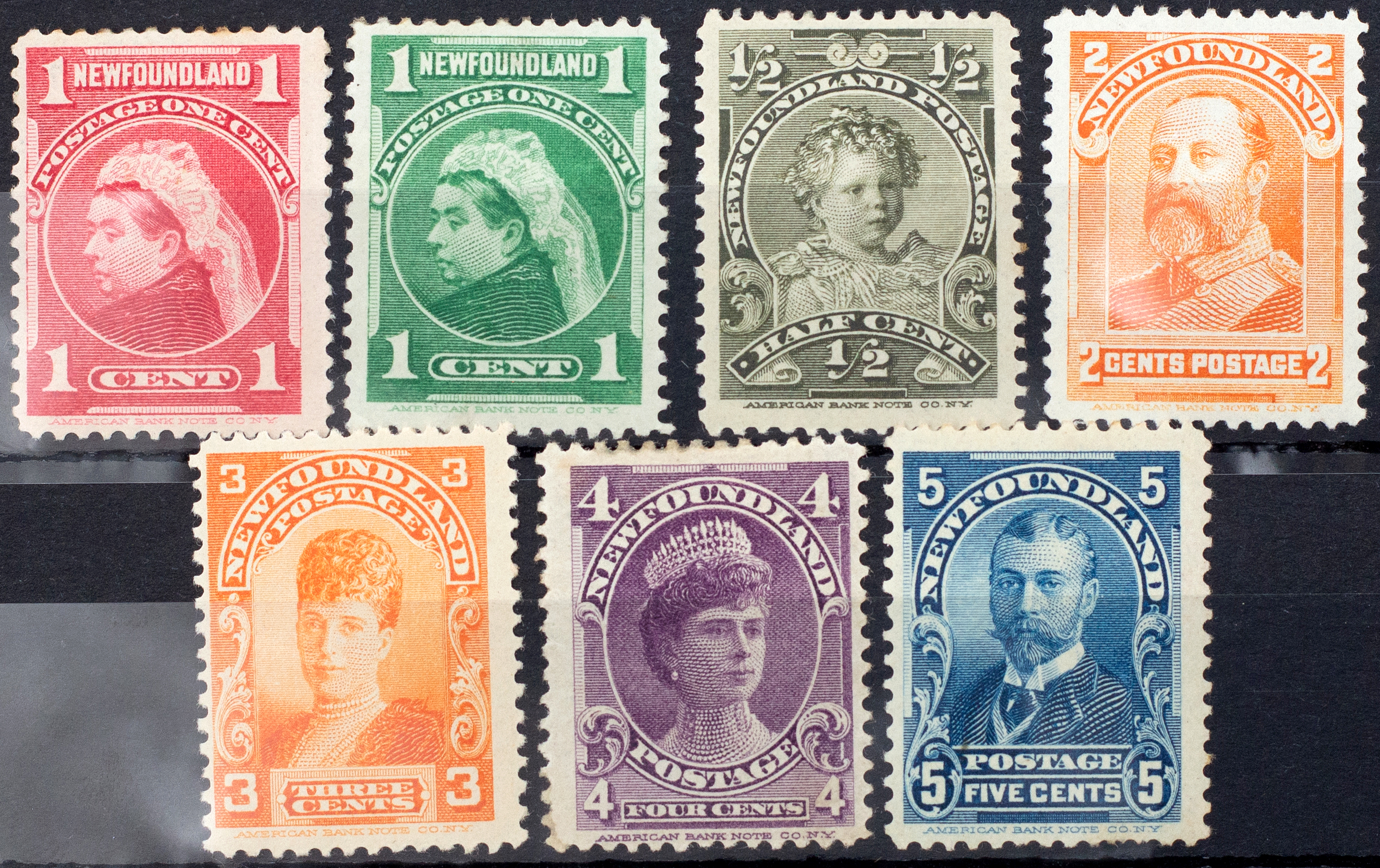 Canada, Newfoundland, QV Definitives, 1897, Good