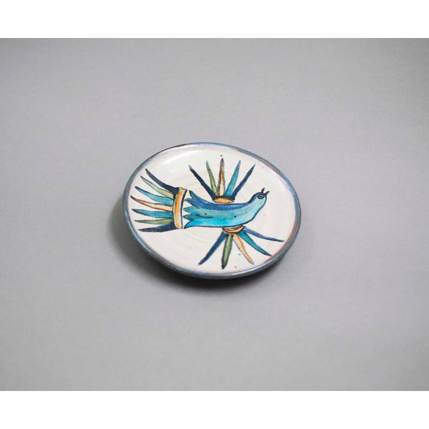 Elizabeth Lissaman - Small hand-painted wall plate