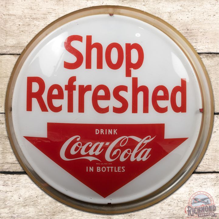 Have a Coke Shop Refreshed w/ Arrow Lighted Sign by Neon Products Inc. - 8