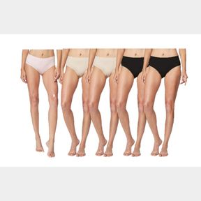 5 PACK 32° DEGREES COOL SOFT COMFORT BRIEF SZ L