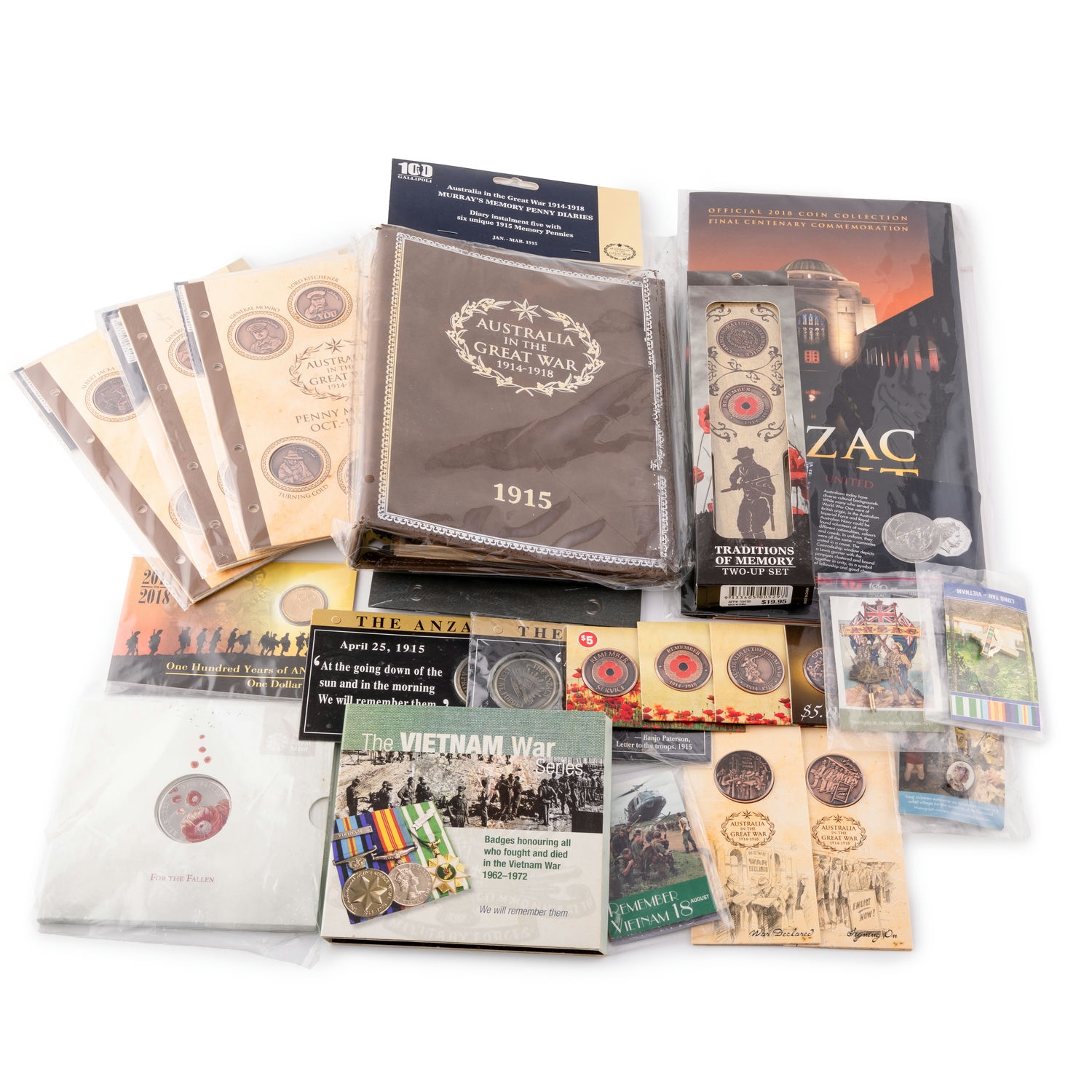Elizabeth II, ANZAC Issues, Accumulation, 2000s, UNC