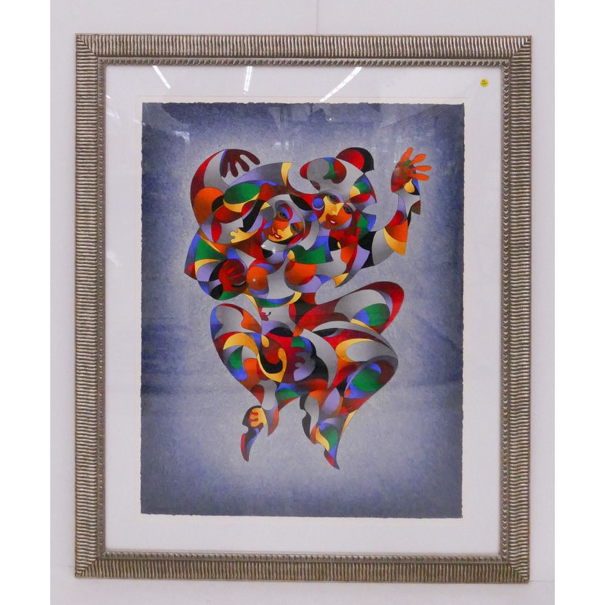 Anatole Krasnyansky 'Rapture II' S/N Serigraph in LARGE Gallery Frame- 50x42''