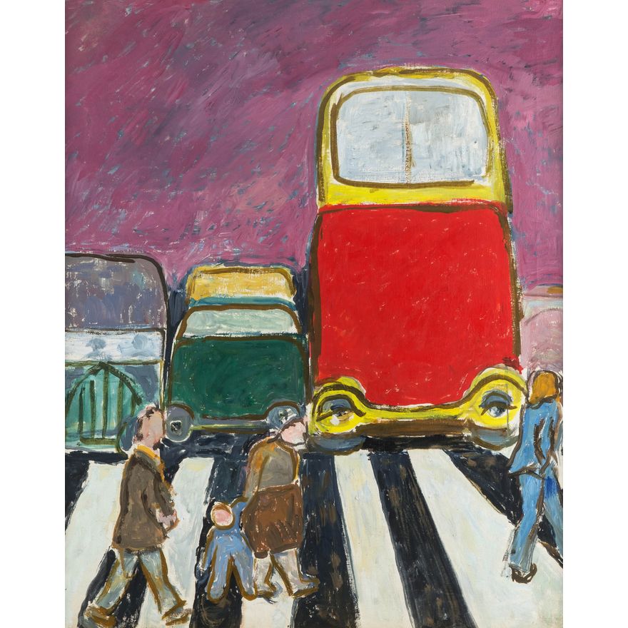Hanna Żuławska | Autobus, lata 70. XX w.
