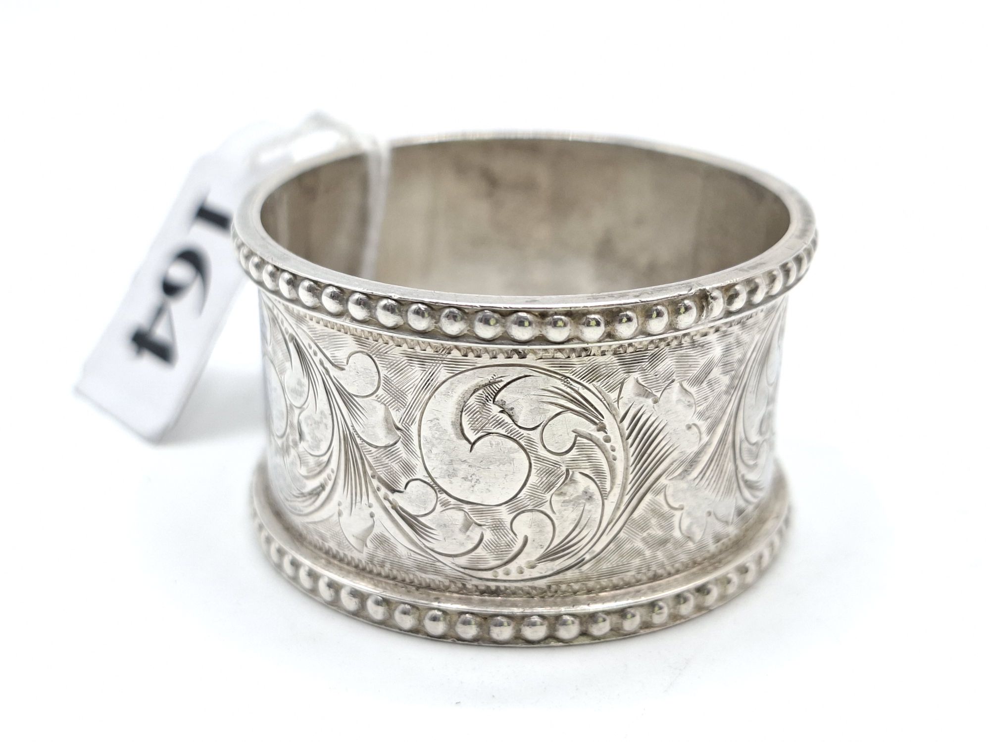 164 · AUSTRALIAN SILVER NAPKIN RING