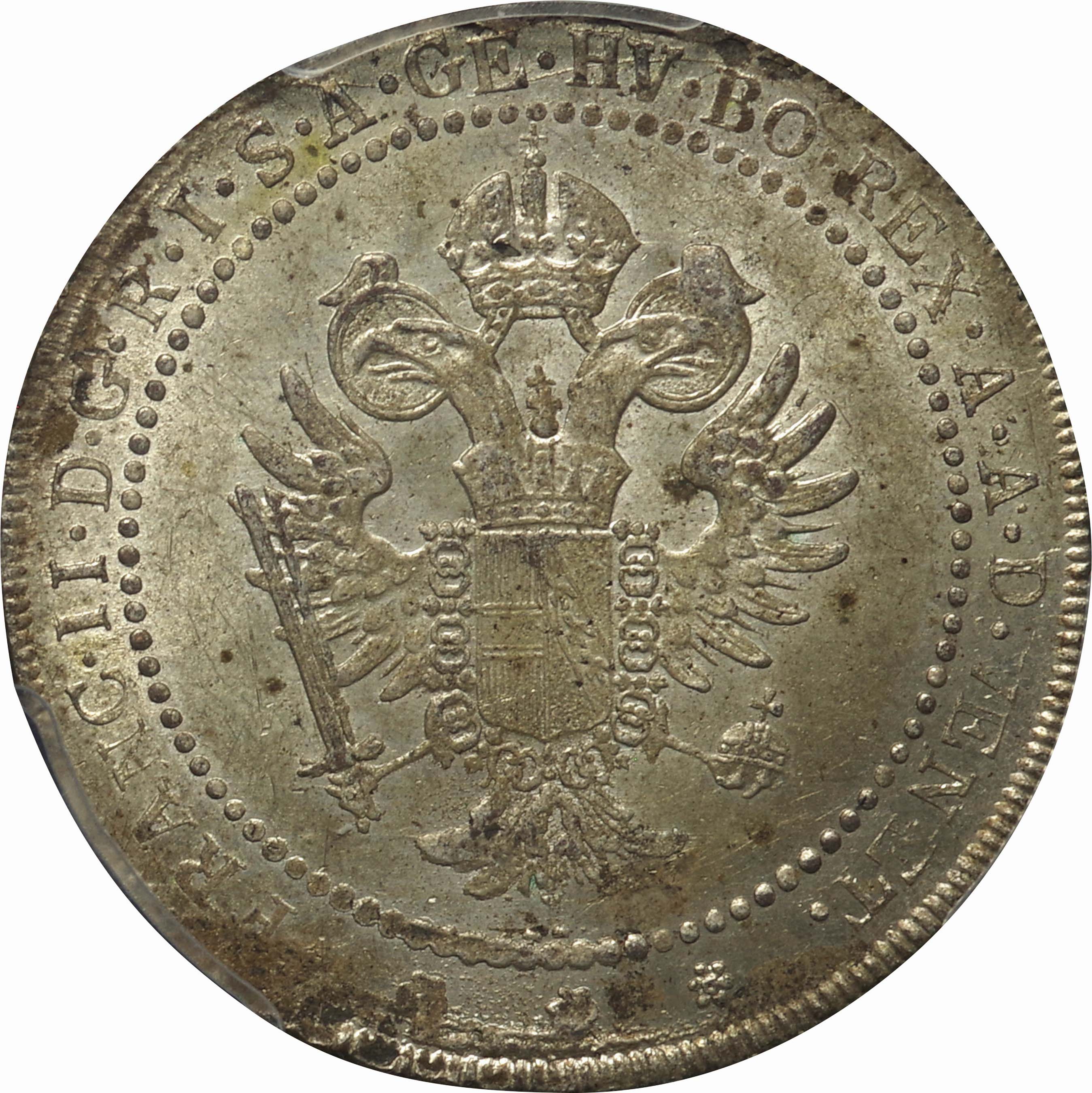 1887年 イタリア リラ PCGS MS63 1887年 イタリア リラ PCGS MS63（アンティークコイン