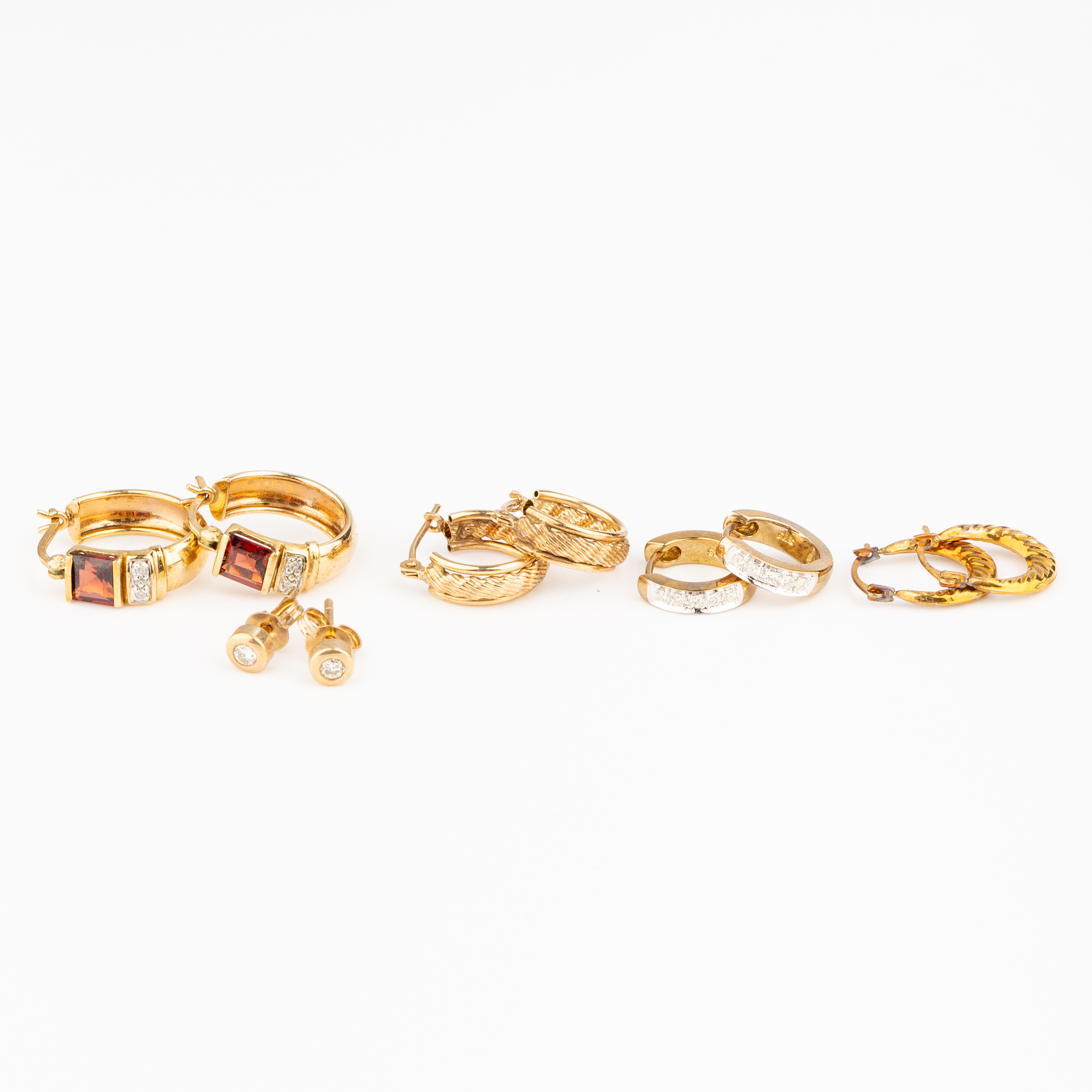 37 · 9ct Gold Earrings