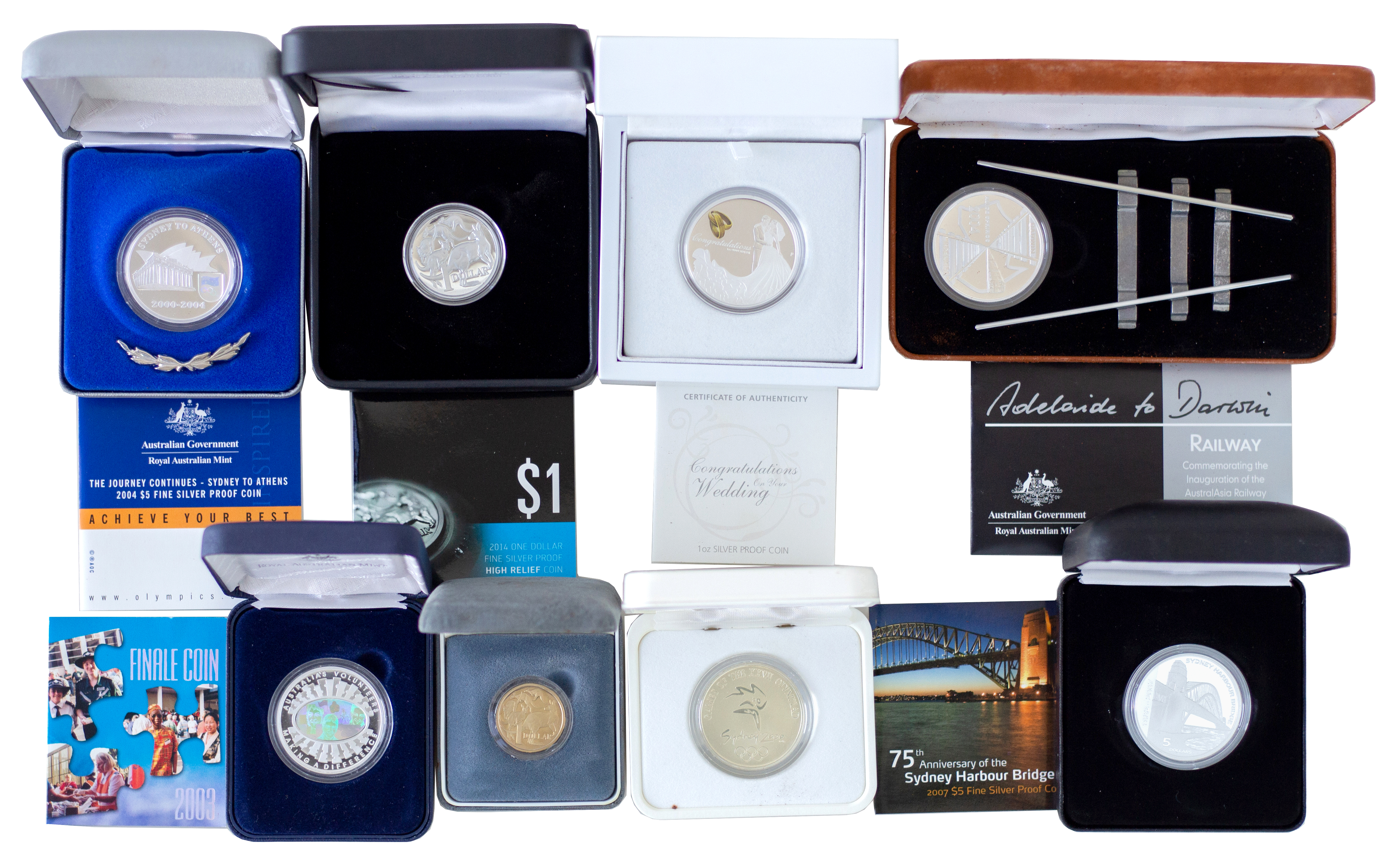 Accumulation, Elizabeth II, aFDC - FDC