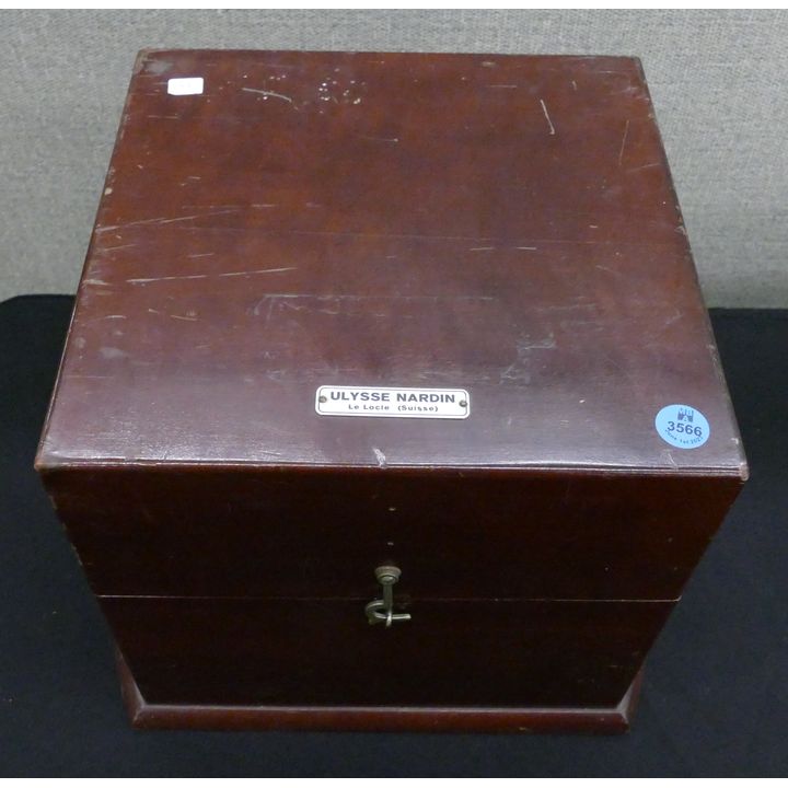 Ulysse Nardin Ship's Clock Case Only 9.5''x11.5''