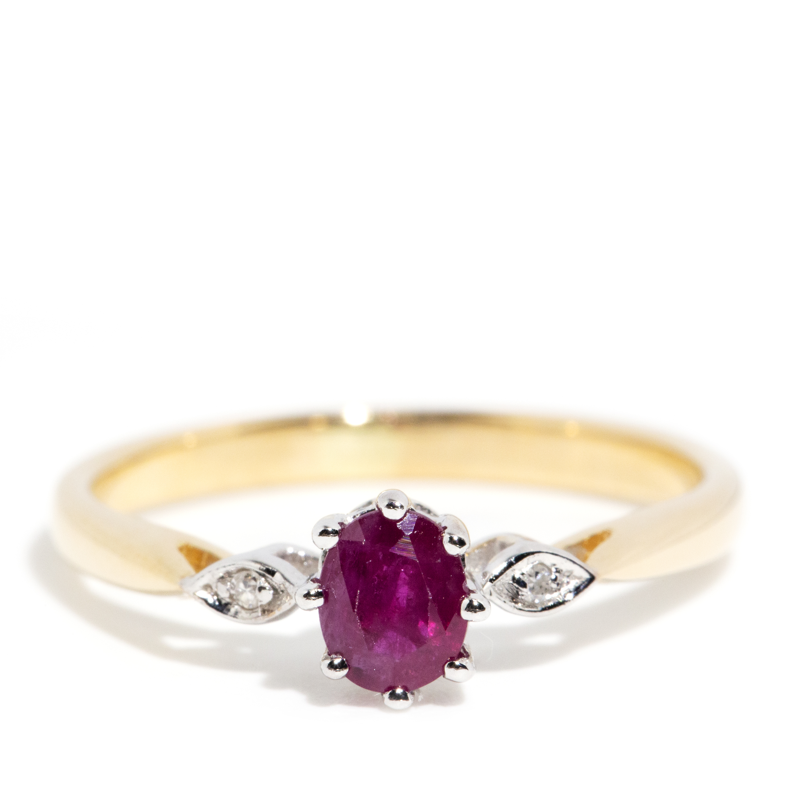 191 · Vintage Ruby & Diamond Ring