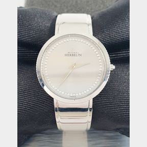 LADIES MICHEL HERBELIN DIAMOND DIAL - GREAT CONDITION NO BOX - 51929/3367