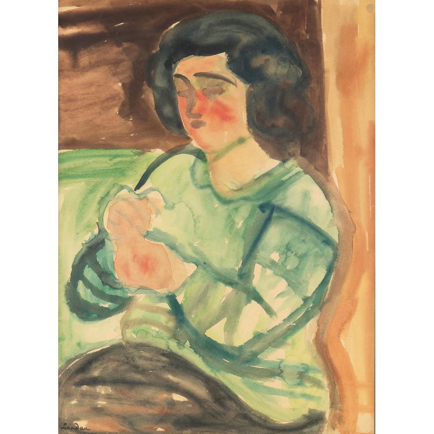Zygmunt Landau | Portret kobiety