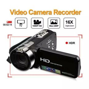 24MP Digital Video Camera Rotating LCD Screen Full HD 16X Powerful Zoom DEFECTIVE