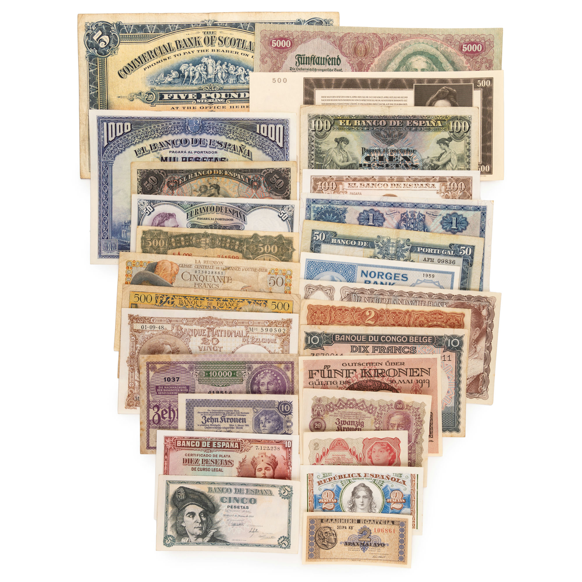 Europe, Accumulation, 1900s, VG - EF
