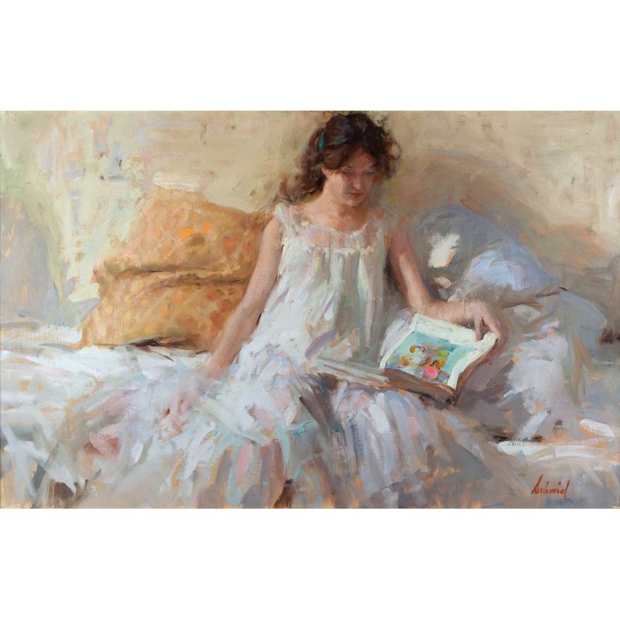 Richard Schmid, Untitled (Pamela Reading)