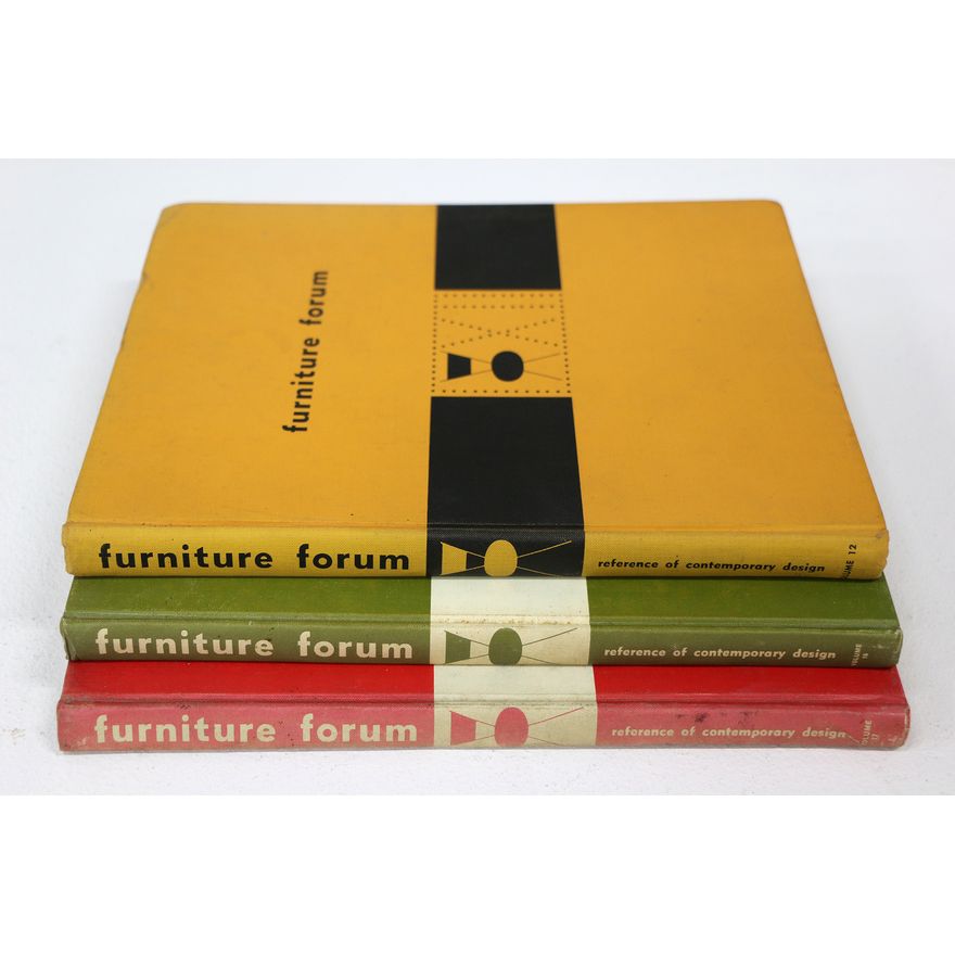 FURNITURE FORUM [3 volumes] - Contemporary design source reference.