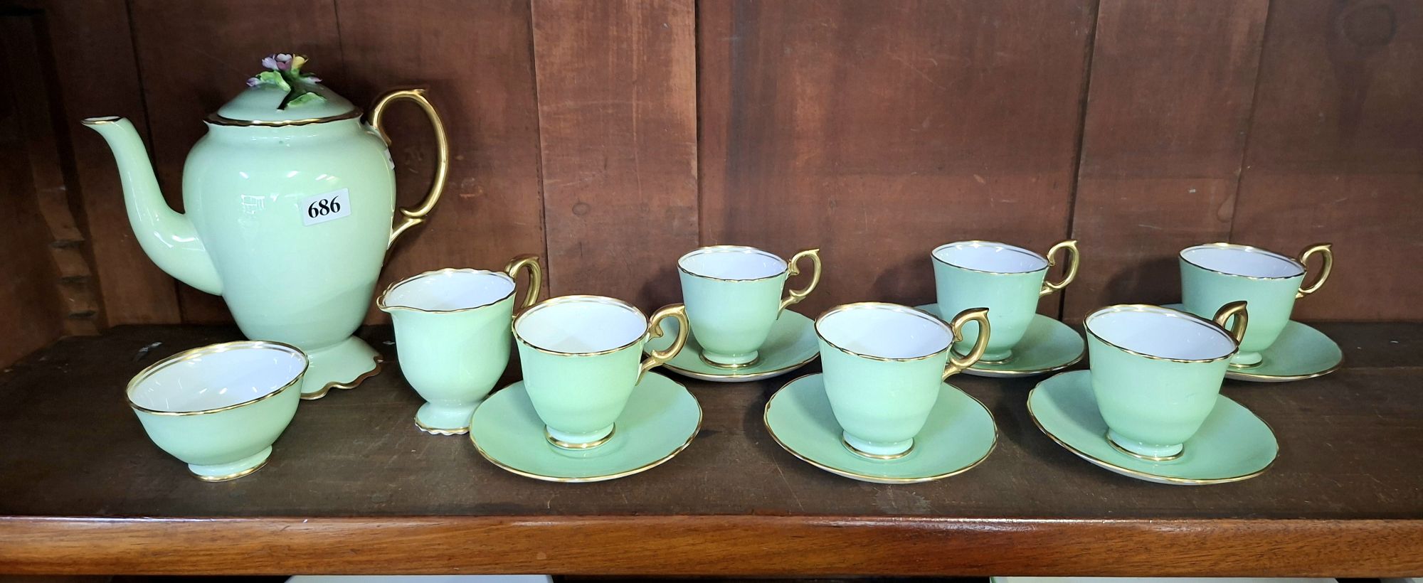 Crown Staffordshire Tea Service