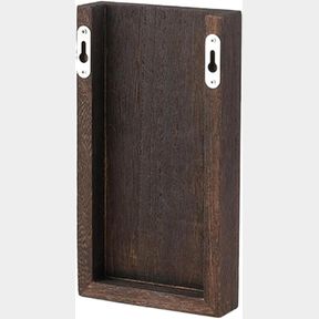 A WOOD WALL PLANTER, WALL HANGING PLANTER VASE FOR INDOOR PLANTS, MODERN WALL MOUNT VASES FOR LIVING ROOM BEDROOM, MODERN FARMHOUS