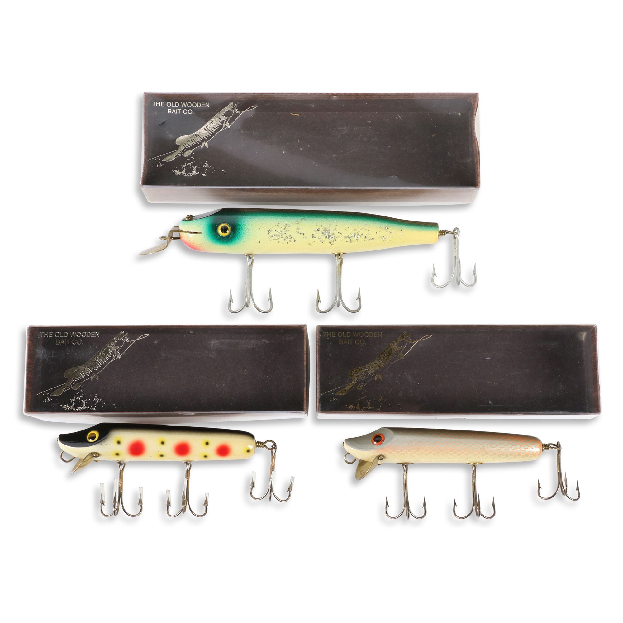 Old Wooden Bait Company Lures