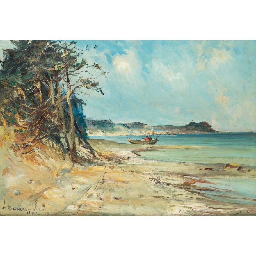 Henryk Baranowski | Widok z Helu, 1983 r.