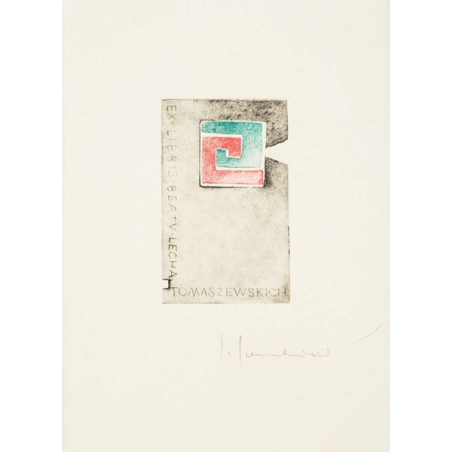 Jerzy Jarnuszkiewicz | Ex libris Beaty i Lecha Tomaszewskich