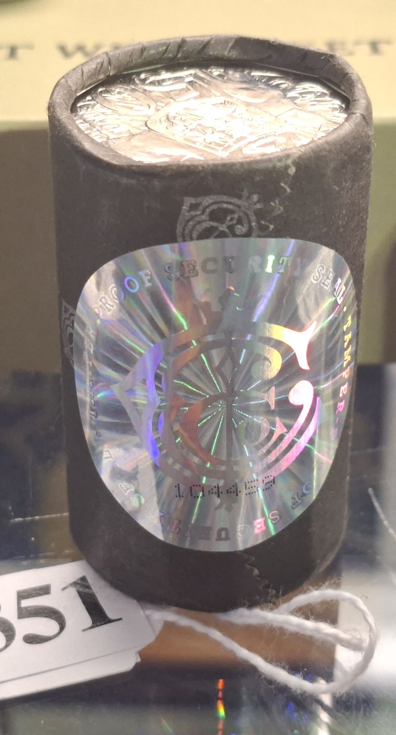 2019 ROLL OF FIFTY CENT PIECES