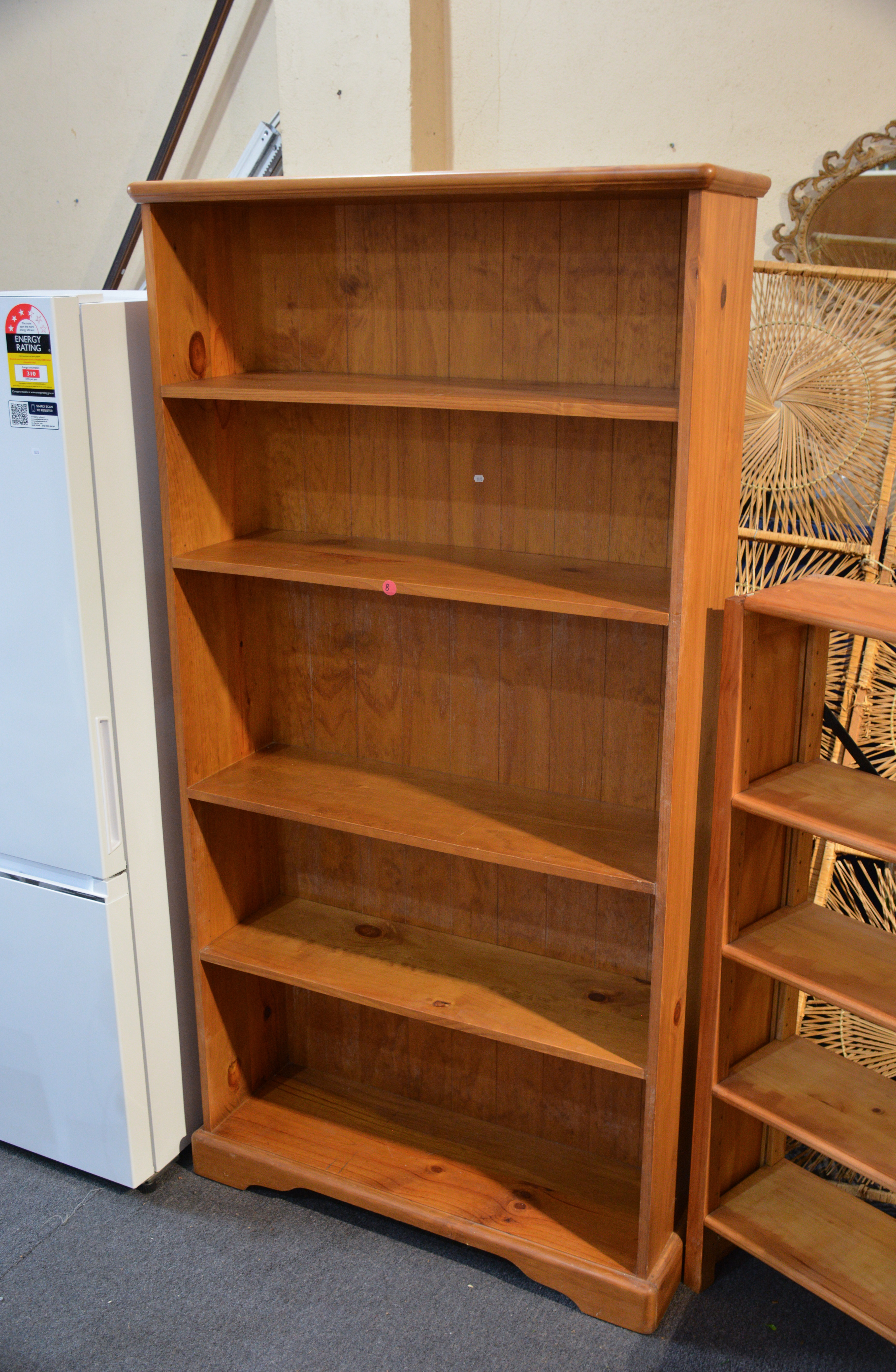 Wooden Bookcase — NZ auction result