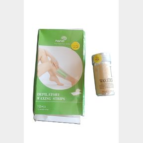 Wax Strips Waxing Kit for Women Hair Removal Wax Kit 40 Count Large Size and Wax stick