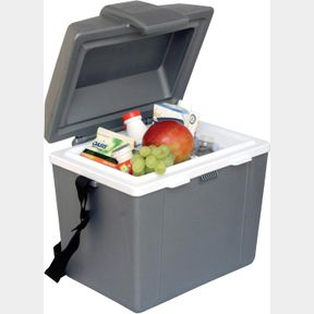 KOOLATRON PORTABLE COOLER - ELECTRIC LUNCH COOLER FOR CAR, CAMPING, TRAVEL, 12 V INSULATED HARD SIDED REFRIGERATOR FOR VEHICLE, BO