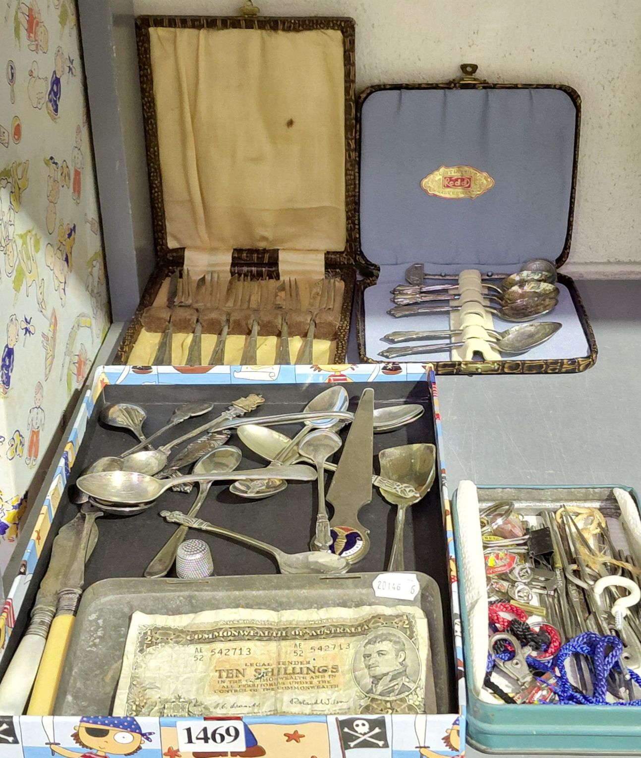 Silverplated Cutlery And Collectables