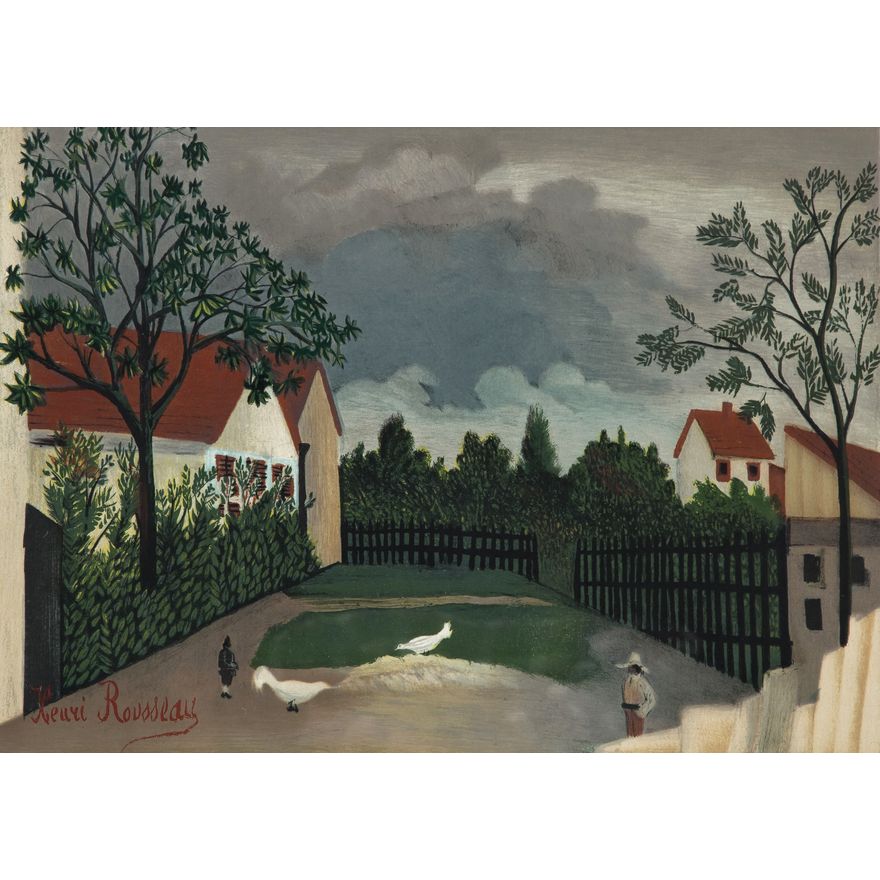 Henri Rousseau | La rue, 1962