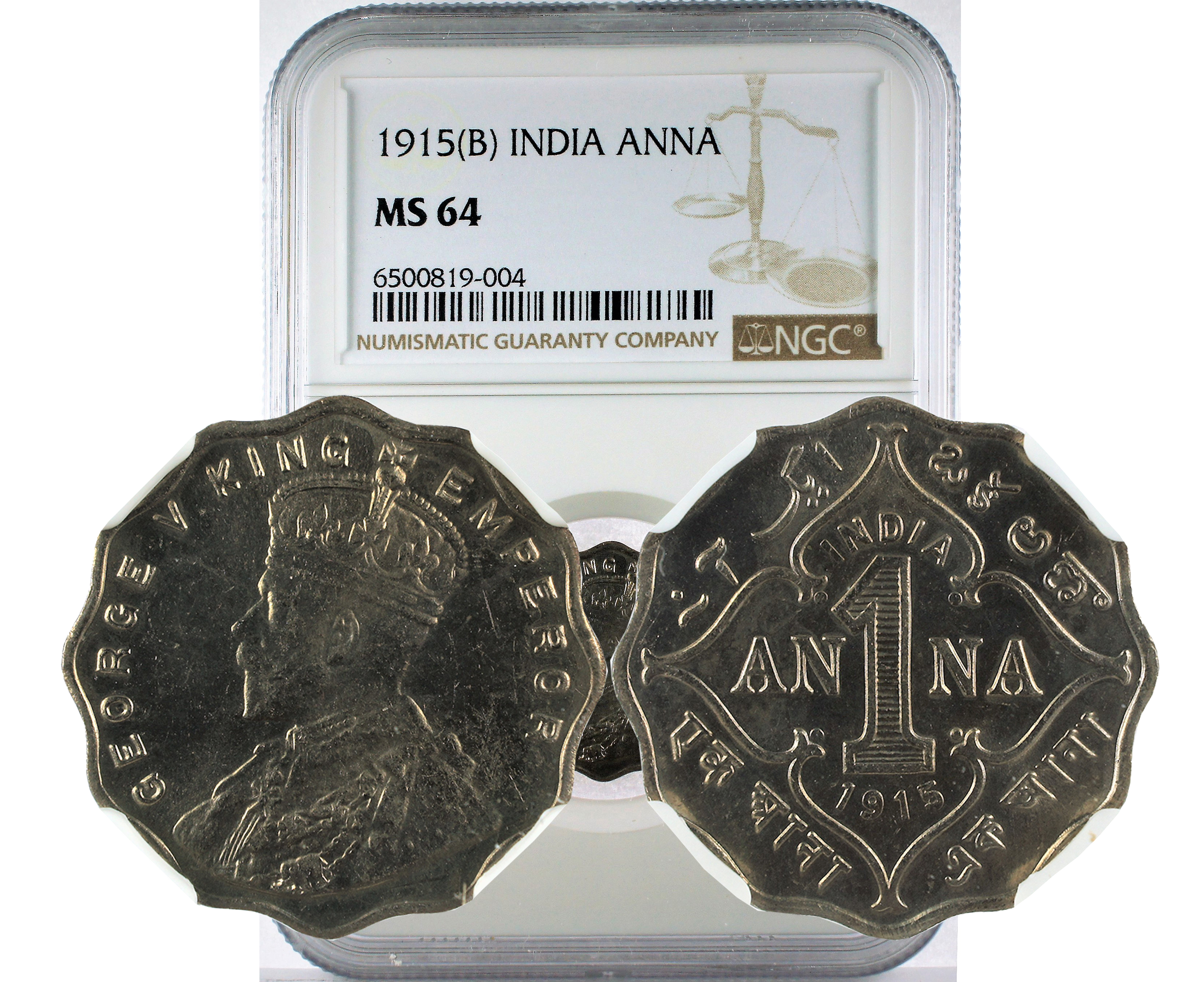 1915(B) INDIA ANNA MS 64