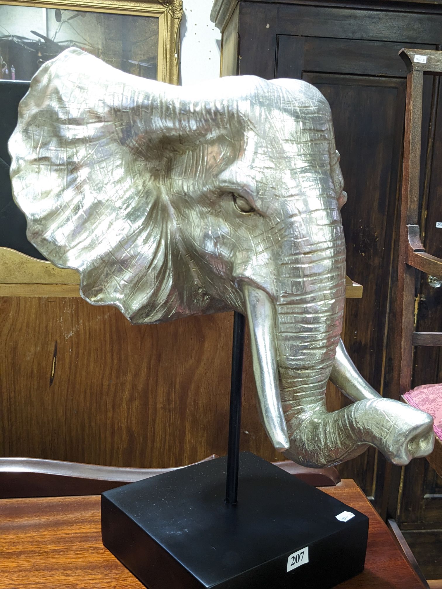 DECORATIVE ELEPHANT BUST Small and Whitfield